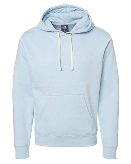 J America Unisex Triblend Pullover Hoodie JA8871 | Ice Triblend - Front
