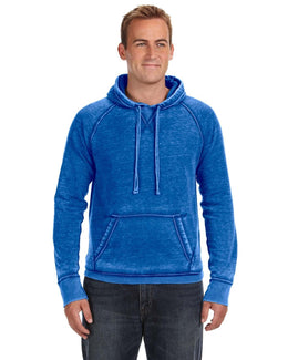 J America Vintage Zen Fleece Pullover Hood JA8915 | Royal - Front