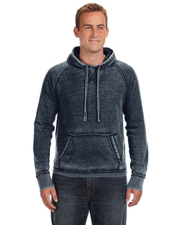 J America Vintage Zen Fleece Pullover Hood JA8915 | Vintage Navy - Front
