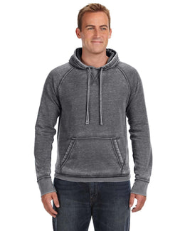 J America Vintage Zen Fleece Pullover Hood JA8915 | Dark Smoke - Front