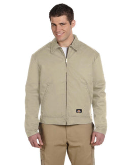 Dickies Lined Eisenhower Jacket JT15 | Khaki - Front