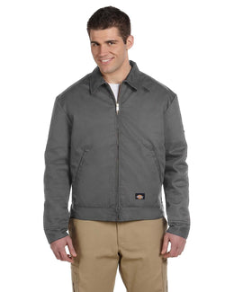Dickies Lined Eisenhower Jacket JT15 | Charcoal - Front