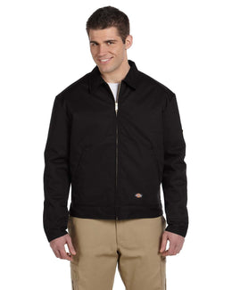 Dickies Lined Eisenhower Jacket JT15 | Black - Front