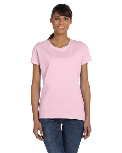 Fruit of the Loom Ladies Heavy Cotton T-Shirt L3930R | Classic Pink - Front