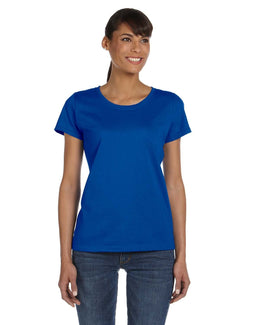 Fruit of the Loom Ladies Heavy Cotton T-Shirt L3930R | Royal - Front