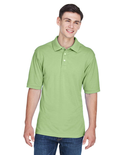 Harriton Easy Blend Polo Shirt M265 | Lime - Front