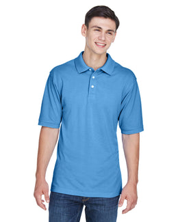 Harriton Easy Blend Polo Shirt M265 | Nautical Blue - Front