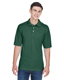 Harriton Easy Blend Polo Shirt M265 | Hunter - Front