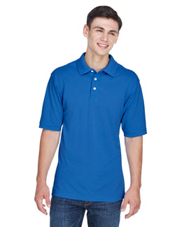 Harriton Easy Blend Polo Shirt M265 | True Royal - Front