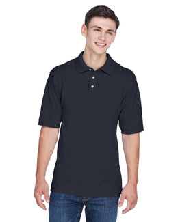 Harriton Easy Blend Polo Shirt M265 | Navy - Front