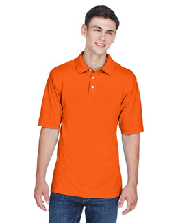 Harriton Easy Blend Polo Shirt M265 | Team Orange - Front
