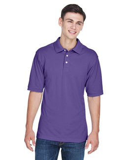 Harriton Easy Blend Polo Shirt M265 | Team Purple - Front