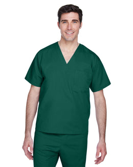 Harriton Adult Scrub Top M897 | Hunter - Front