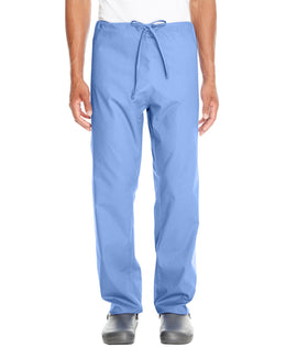 Harriton Adult Scrub Bottom M898 | Ciel Blue - Front