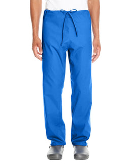 Harriton Adult Scrub Bottom M898 | True Royal - Front