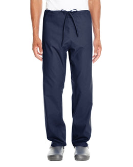 Harriton Adult Scrub Bottom M898 | Dark Navy - Front
