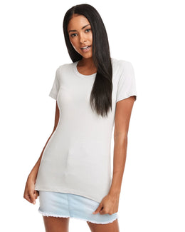 Next Level Ladies Ideal Short Sleeve Crew Tee N1510 | White - Front