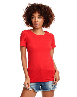 Next Level Ladies Ideal Short Sleeve Crew Tee N1510 | Red - Front