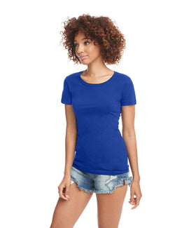 Next Level Ladies Ideal Short Sleeve Crew Tee N1510 | Royal - Front