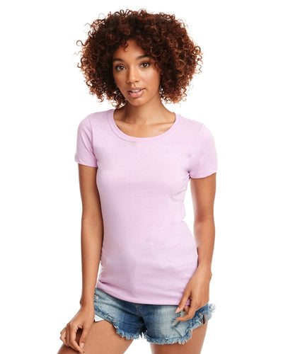 Next Level Ladies Ideal Short Sleeve Crew Tee N1510 | Lilac - Front
