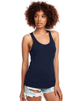 Next Level Ladies Ideal Racerback Tank N1533 | Midnight Navy - Front