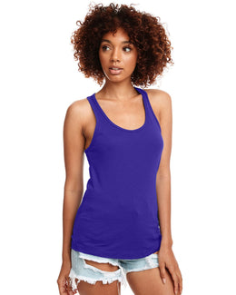 Next Level Ladies Ideal Racerback Tank N1533 | Purple Rush - Front