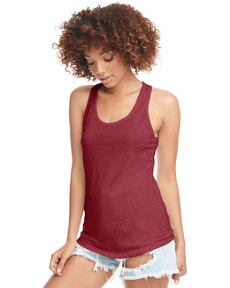 Next Level Ladies Ideal Racerback Tank N1533 | Cardinal - Front