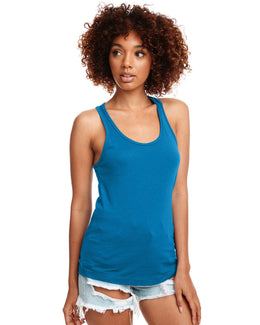 Next Level Ladies Ideal Racerback Tank N1533 | Turquoise - Front