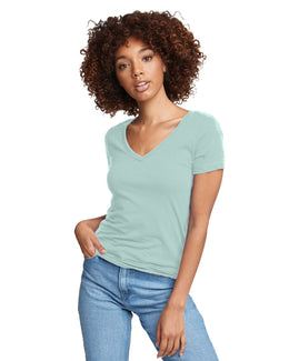 Next Level Ladies Ideal V-Neck Tee N1540 | Mint - Front