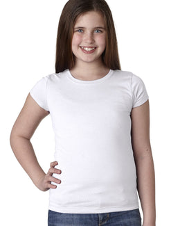 Next Level Girls Princess Tee N3710 | White - Front