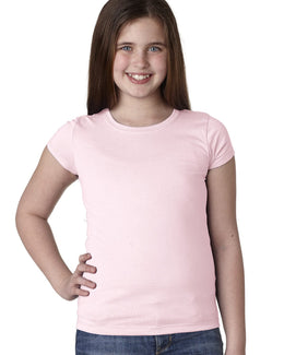 Next Level Girls Princess Tee N3710 | Light Pink - Front