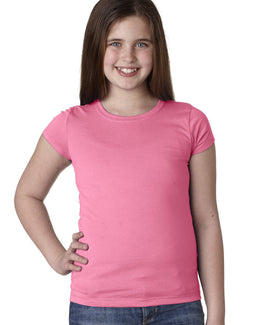 Next Level Girls Princess Tee N3710 | Hot Pink - Front