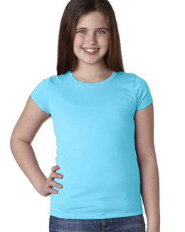 Next Level Girls Princess Tee N3710 | Tahiti Blue - Front