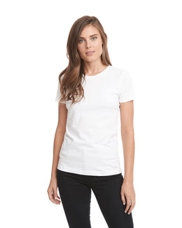 Next Level Ladies Boyfriend Tee N3900 | White - Front