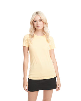 Next Level Ladies Boyfriend Tee N3900 | Banana Cream - Front