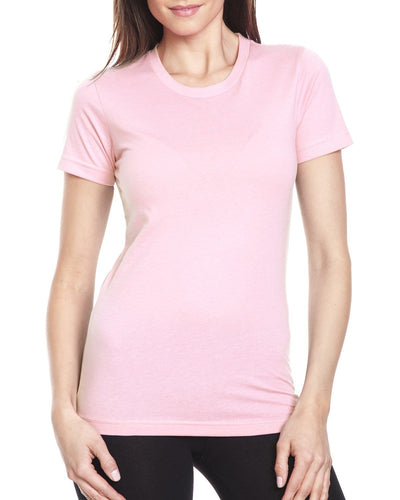 Next Level Ladies Boyfriend Tee N3900 | Light Pink - Front