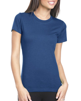 Next Level Ladies Boyfriend Tee N3900 | Cool Blue - Front