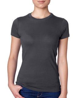 Next Level Ladies Boyfriend Tee N3900 | Heavy Metal - Front