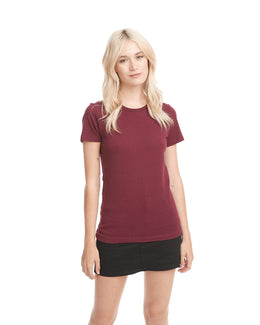 Next Level Ladies Boyfriend Tee N3900 | Cardinal - Front