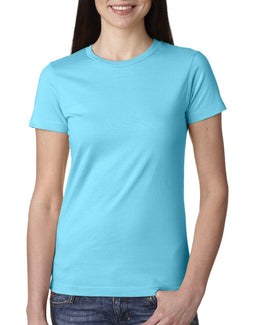 Next Level Ladies Boyfriend Tee N3900 | Tahiti Blue - Front