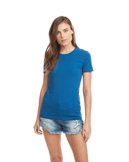 Next Level Ladies Boyfriend Tee N3900 | Turquoise - Front