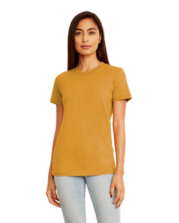 Next Level Ladies Boyfriend Tee N3900 | Antique Gold - Front