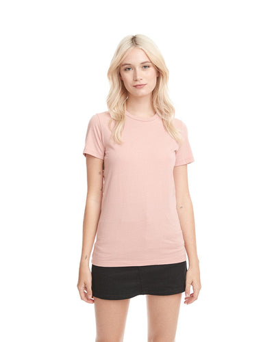 Next Level Ladies Boyfriend Tee N3900 | Desert Pink - Front