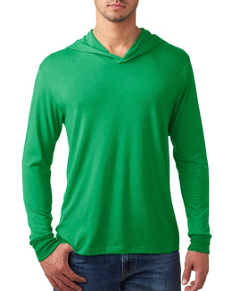 Next Level Unisex Triblend Long Sleeve Hoodie N6021 | Envy - Front