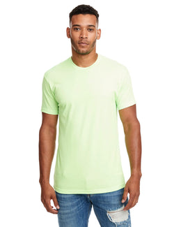 Next Level Mens CVC Crewneck Tee N6210 | Apple Green - Front