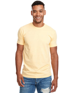 Next Level Mens CVC Crewneck Tee N6210 | Banana Cream - Front