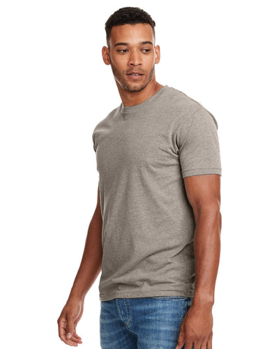 Next Level Mens CVC Crewneck Tee N6210 | Warm Gray - Front