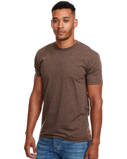Next Level Mens CVC Crewneck Tee N6210 | Espresso - Front