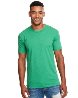 Next Level Mens CVC Crewneck Tee N6210 | Kelly Green - Front