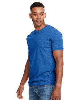 Next Level Mens CVC Crewneck Tee N6210 | Royal - Front
